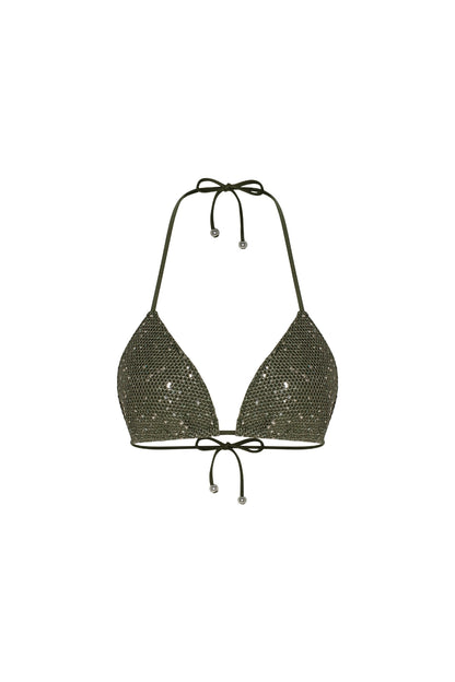 GLOW BİKİNİ ÜSTÜ - SHIMMER OLIVE