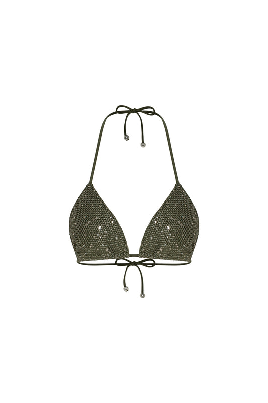 GLOW BİKİNİ ÜSTÜ - SHIMMER OLIVE