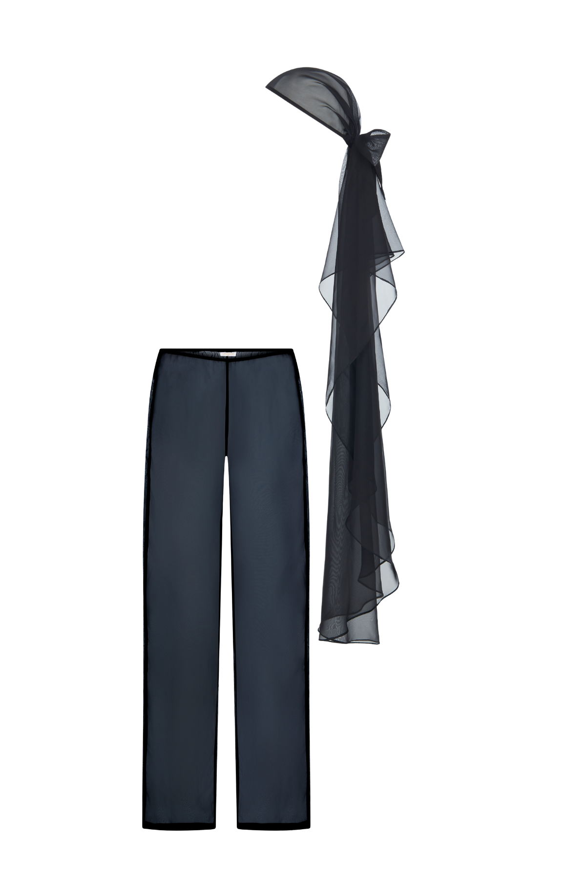 LEO HEADSCARF & AFTERDARK PANTOLON SET