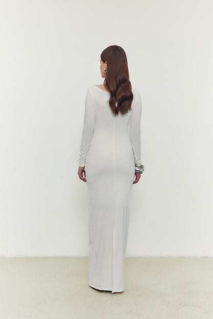 AIRA DRESS IN WHITE