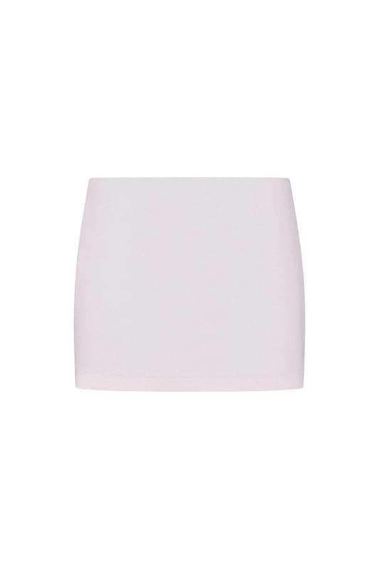 PURE SATIN SKORT - PINK BLUSH