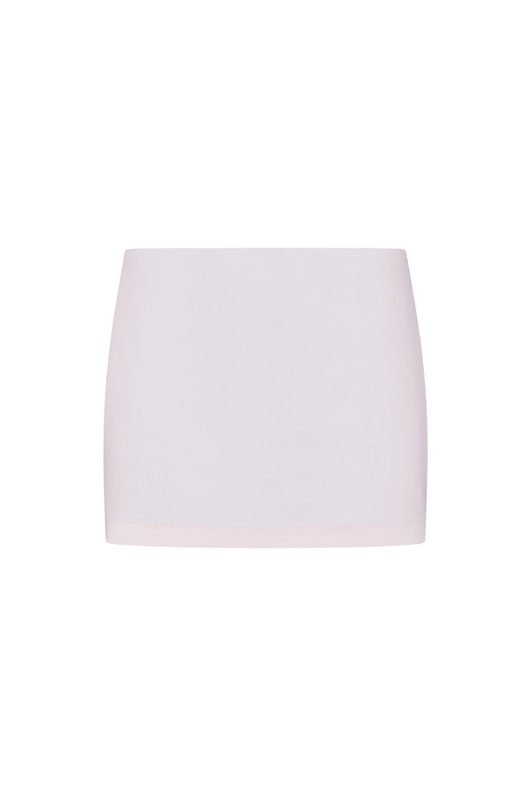 PURE SATIN SKORT - PINK BLUSH