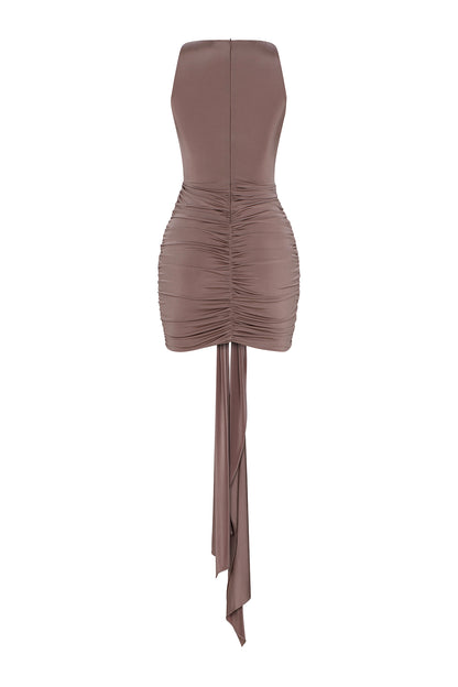 MIRAGE MİNİ ELBİSE - ROSE NUDE