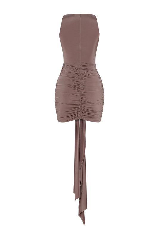 MIRAGE MİNİ ELBİSE - ROSE NUDE