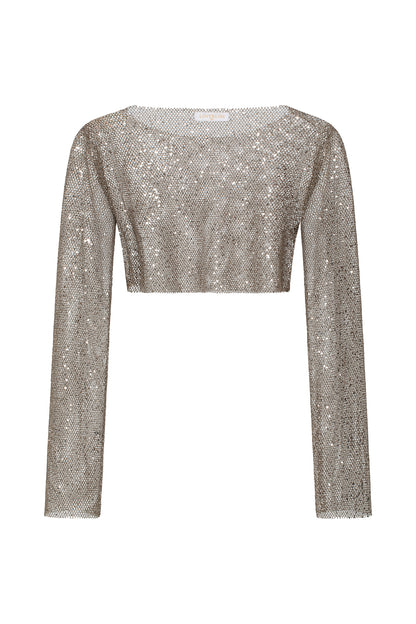 AFTERGLOW BLUZ - SHIMMER TAN
