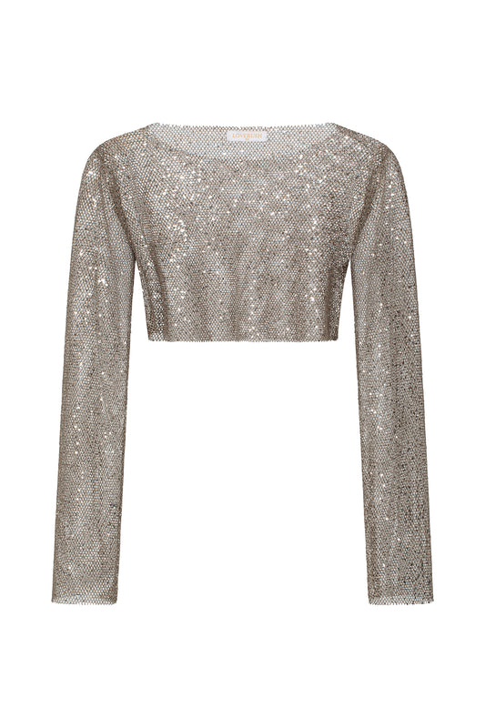 AFTERGLOW BLUZ - SHIMMER TAN