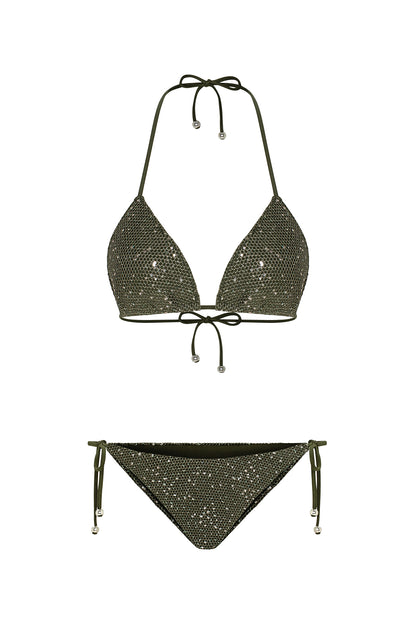 GLOW BİKİNİ TAKIMI - SHIMMER OLIVE
