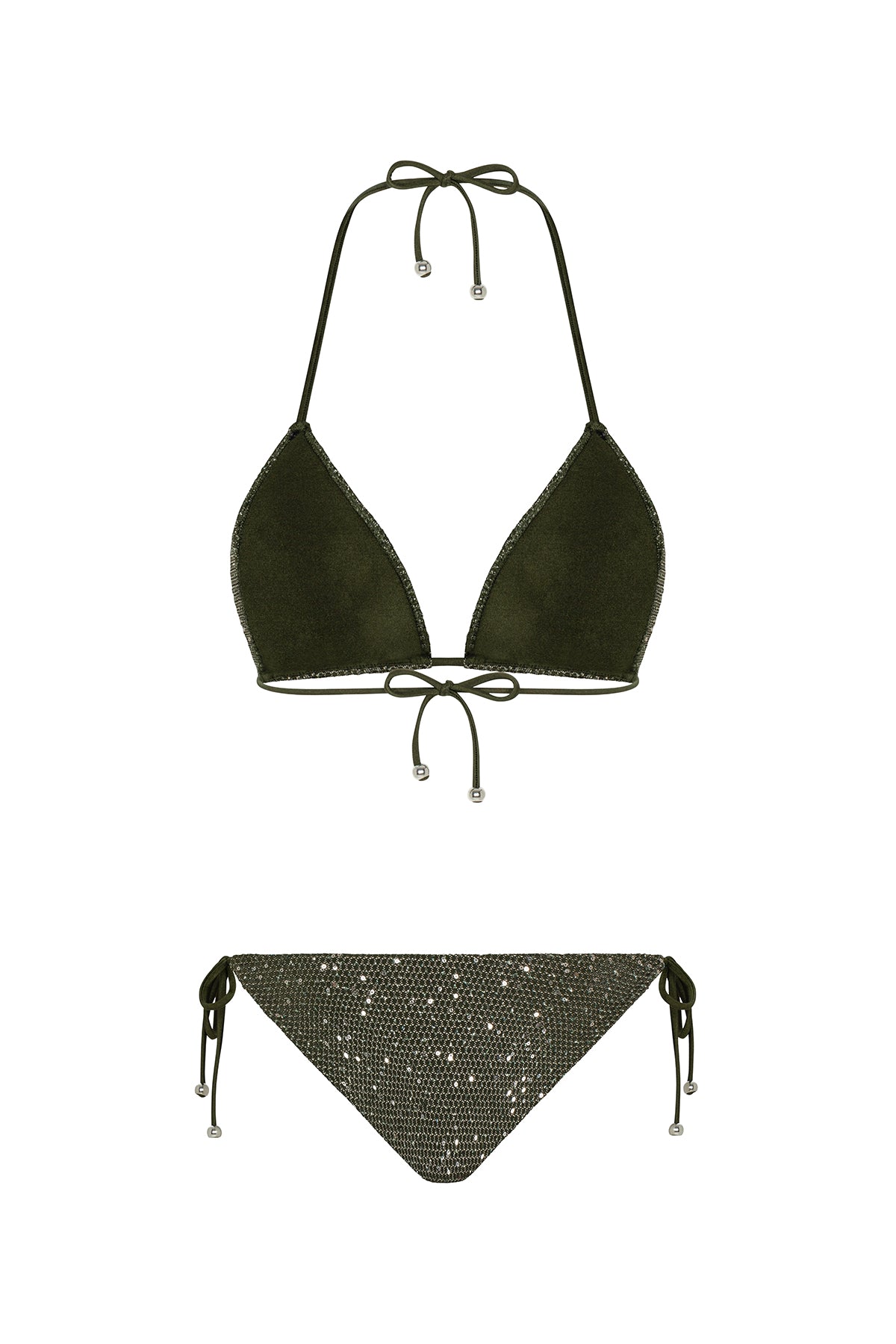 GLOW BİKİNİ TAKIMI - SHIMMER OLIVE